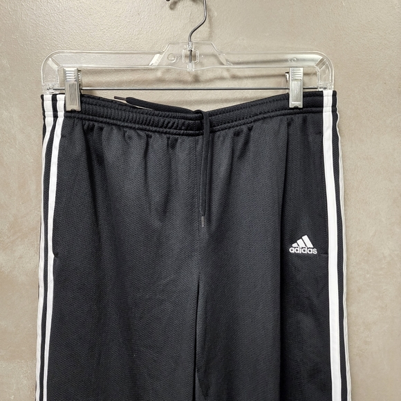 Adidas Tricot Black Capri Running Pants Size Medium - Picture 8 of 11